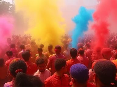 फ़ीचर फ़ोटोग्राफी: रंगीन त्योहारी उत्सव